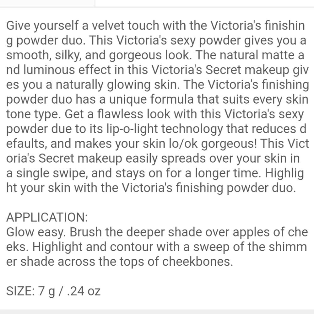 🆕 Victoria’s Secret Very Sexy Blush/Highlight Duo RUNWAY
